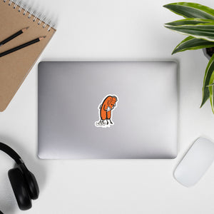Die cut Cozy Dog Stickers