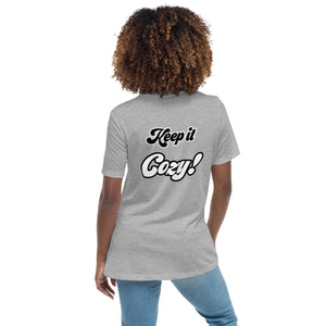 Women's Relaxed T-Shirt Cozy Couple, Keep it Cozy!