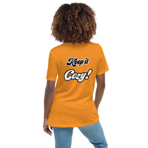 Women's Relaxed T-Shirt Cozy Couple, Keep it Cozy!