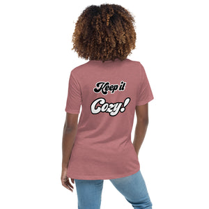 Women's Relaxed T-Shirt Cozy Couple, Keep it Cozy!